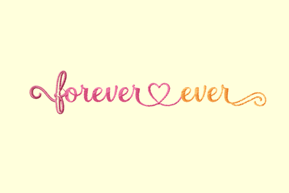 Forever and Ever Embroidery Review