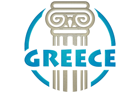 Greece Logo Embroidery Design Review