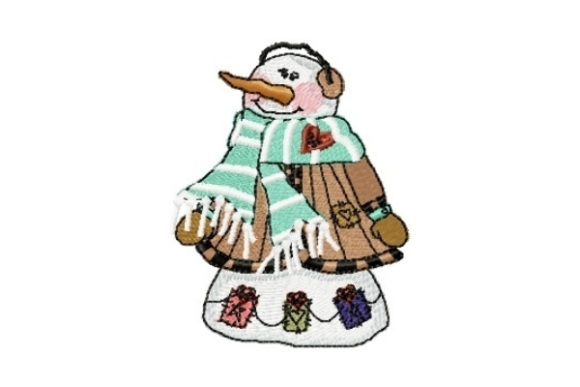 Snowman Zeke: A Winter Embroidery Gem
